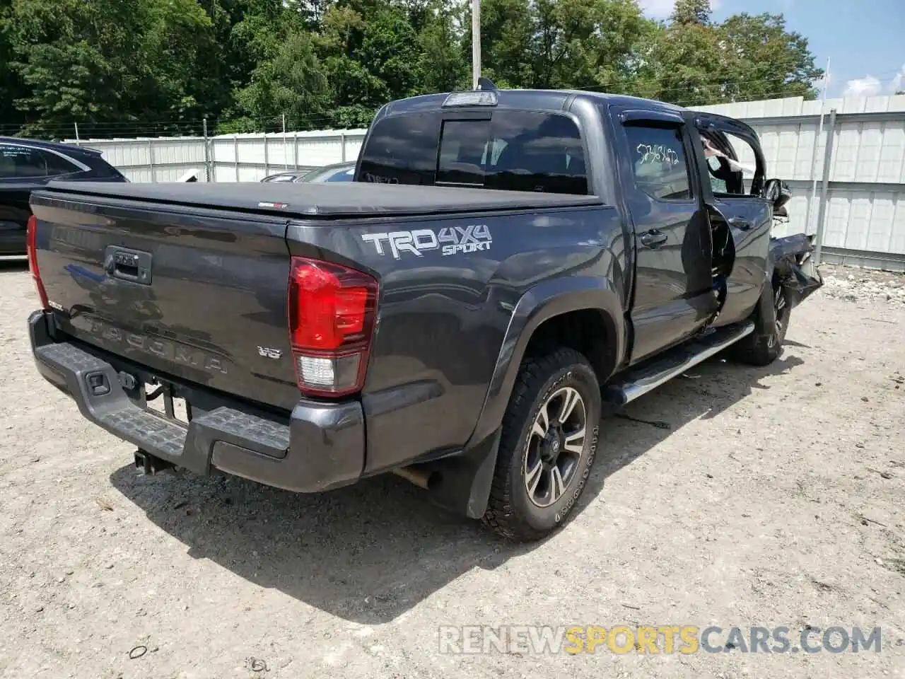 4 Photograph of a damaged car 3TMCZ5AN2KM205068 TOYOTA TACOMA 2019