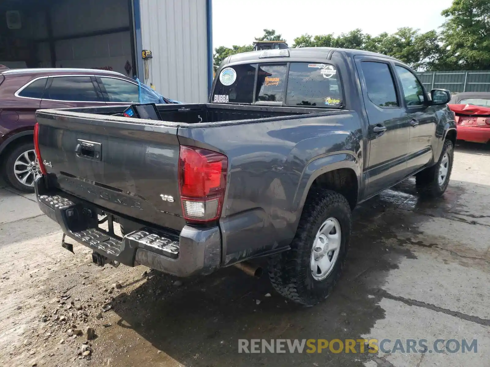 4 Photograph of a damaged car 3TMCZ5AN2KM206950 TOYOTA TACOMA 2019