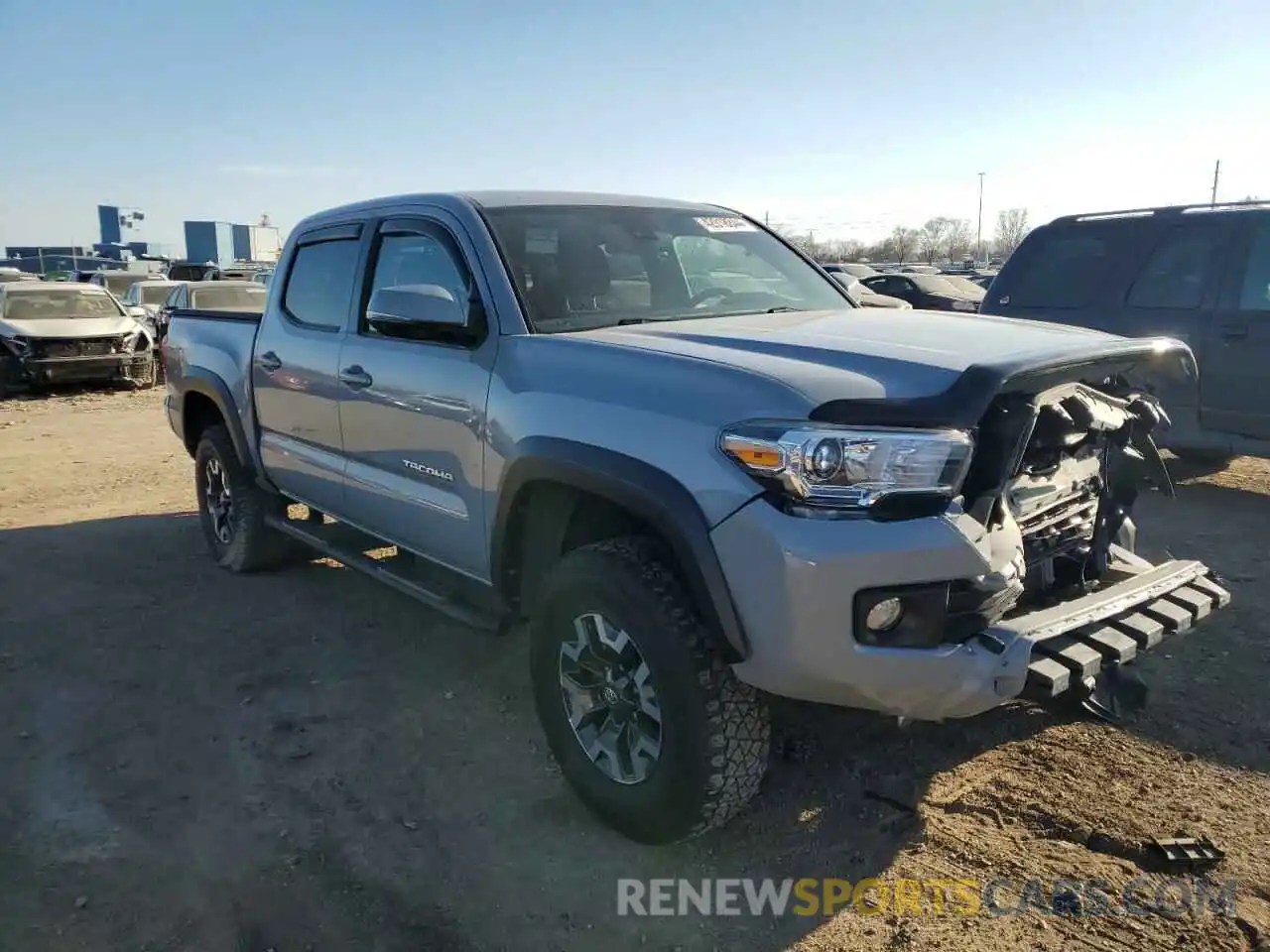 4 Photograph of a damaged car 3TMCZ5AN2KM209623 TOYOTA TACOMA 2019