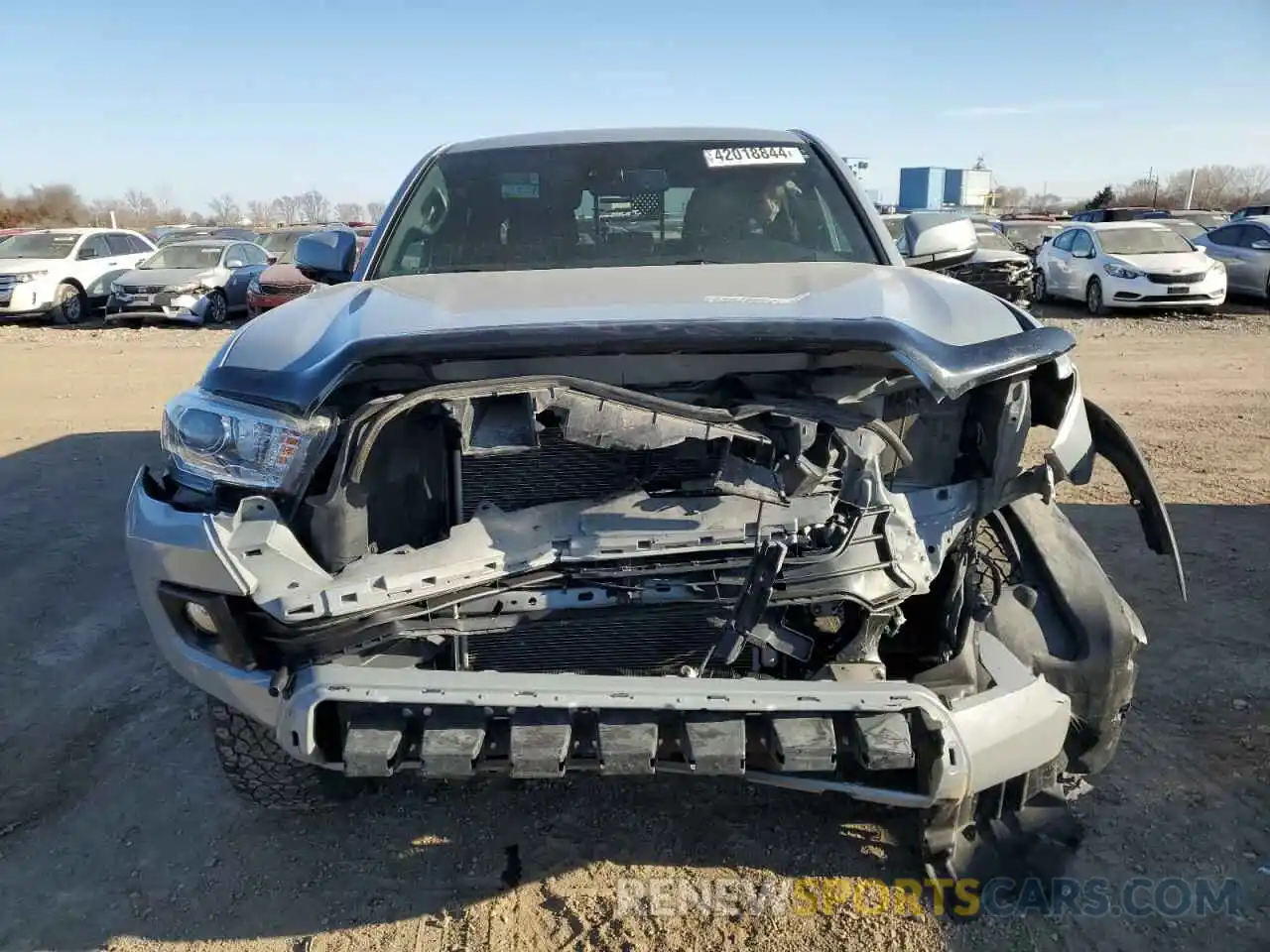 5 Photograph of a damaged car 3TMCZ5AN2KM209623 TOYOTA TACOMA 2019