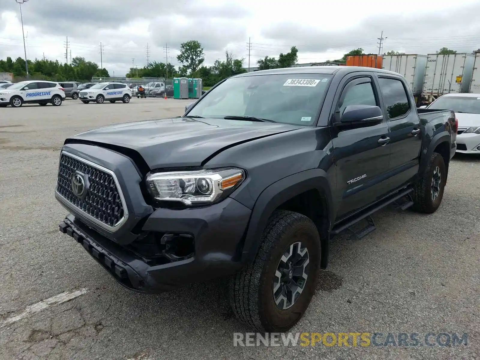 2 Фотография поврежденного автомобиля 3TMCZ5AN2KM210495 TOYOTA TACOMA 2019