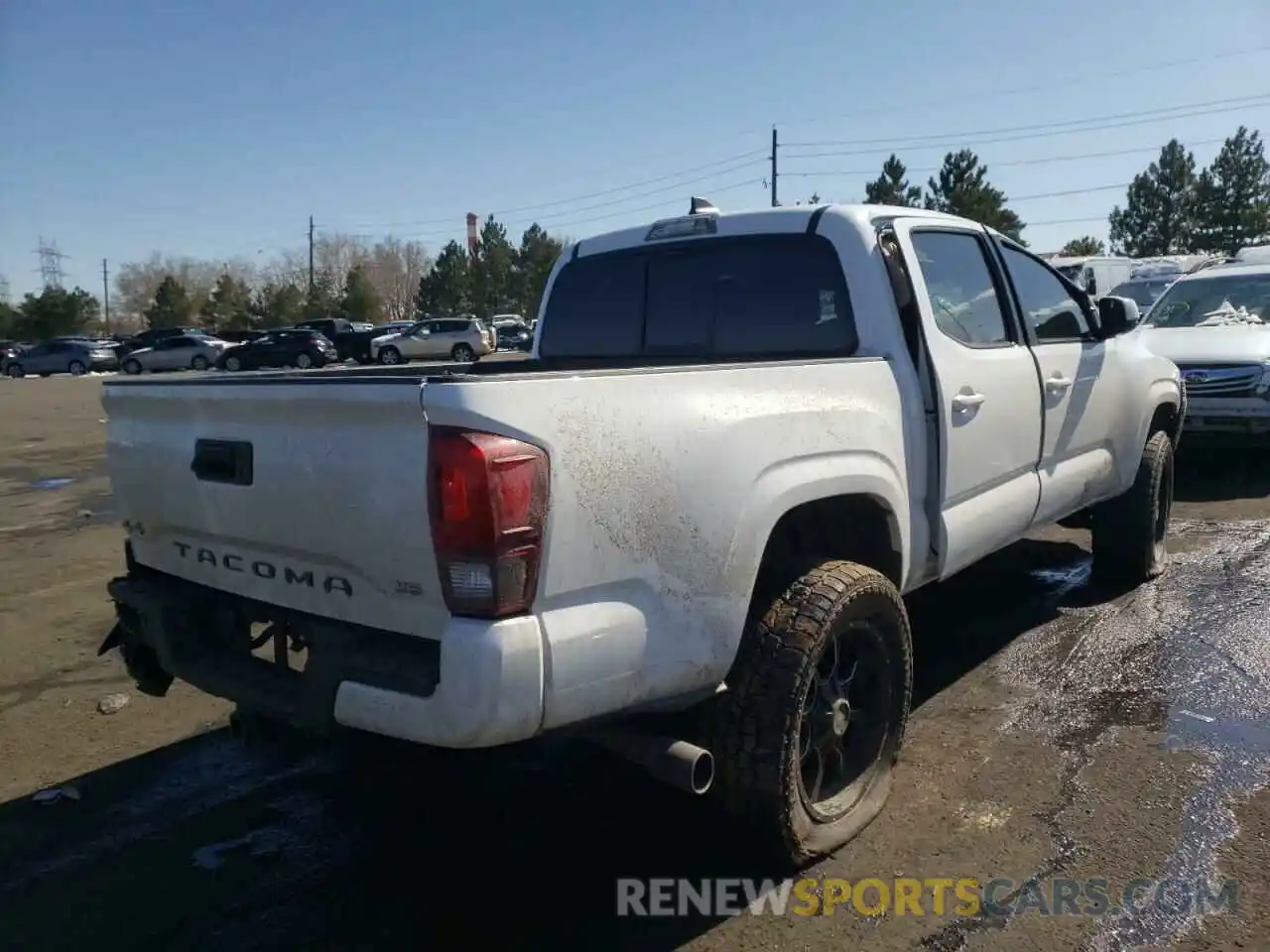 4 Photograph of a damaged car 3TMCZ5AN2KM214336 TOYOTA TACOMA 2019