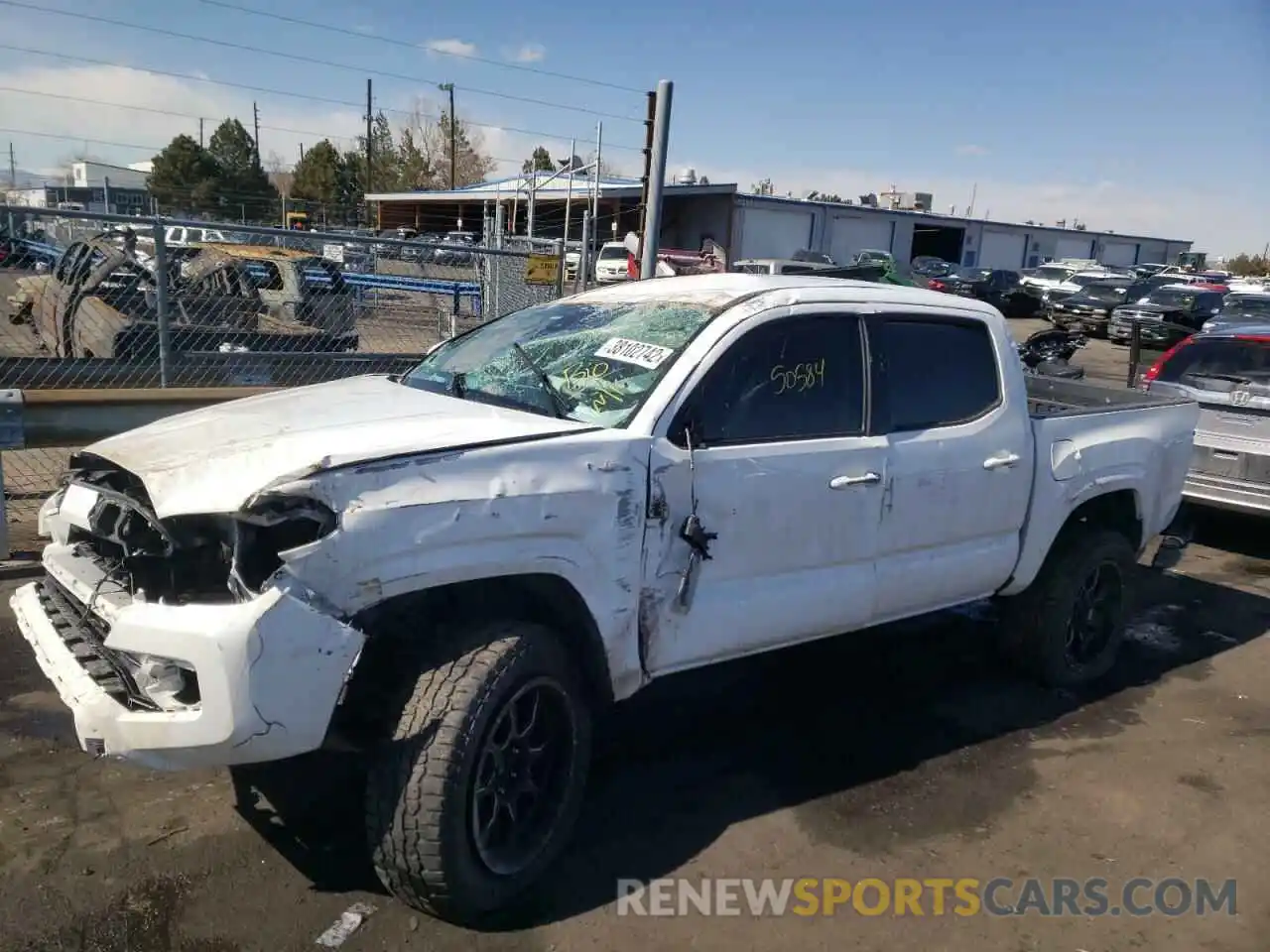 9 Photograph of a damaged car 3TMCZ5AN2KM214336 TOYOTA TACOMA 2019