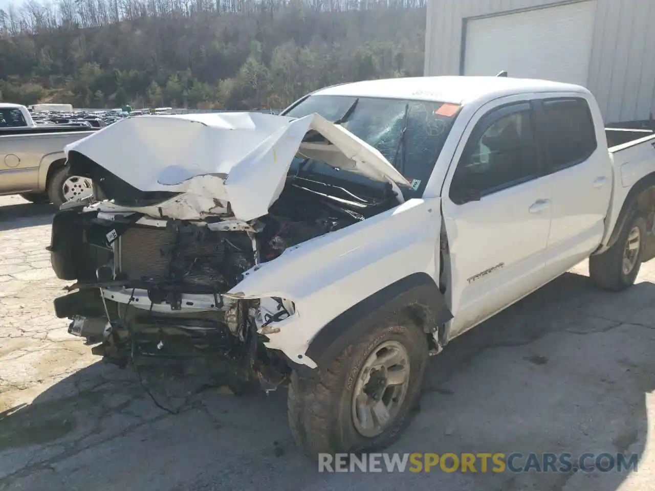 9 Photograph of a damaged car 3TMCZ5AN2KM215809 TOYOTA TACOMA 2019