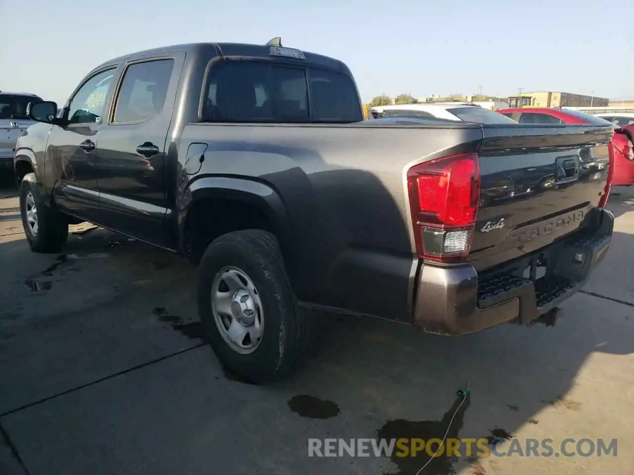 3 Photograph of a damaged car 3TMCZ5AN2KM216359 TOYOTA TACOMA 2019