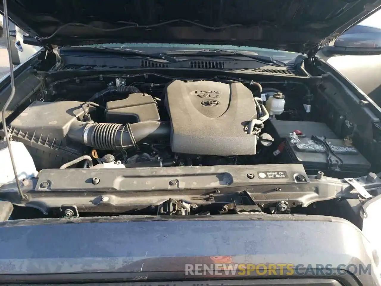 7 Photograph of a damaged car 3TMCZ5AN2KM216359 TOYOTA TACOMA 2019