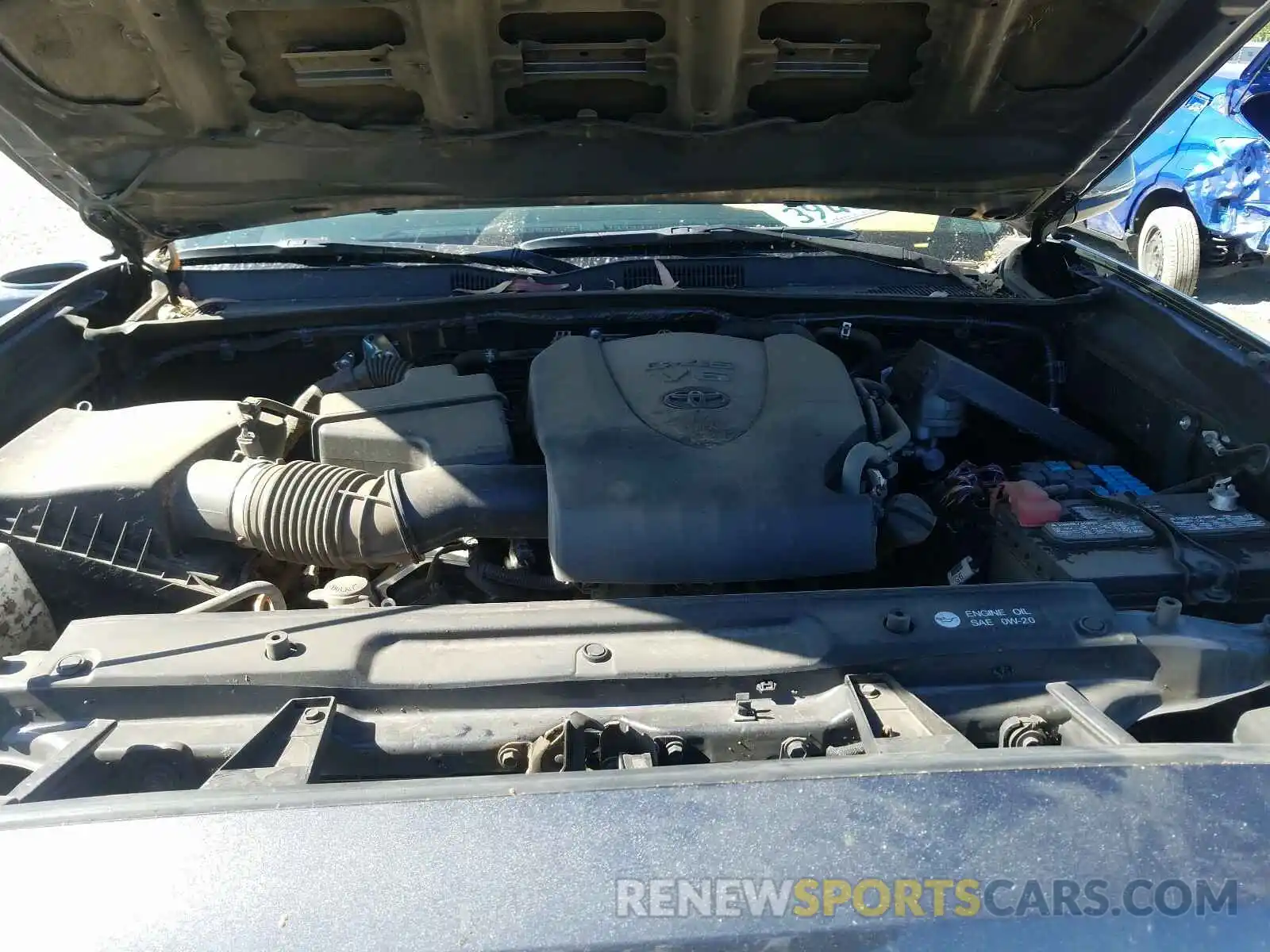 7 Photograph of a damaged car 3TMCZ5AN2KM217222 TOYOTA TACOMA 2019