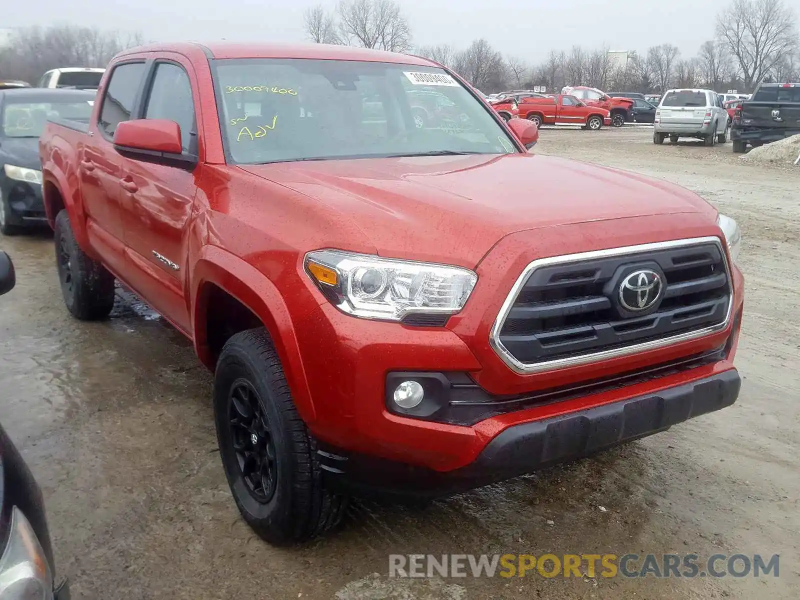 1 Photograph of a damaged car 3TMCZ5AN2KM217317 TOYOTA TACOMA 2019