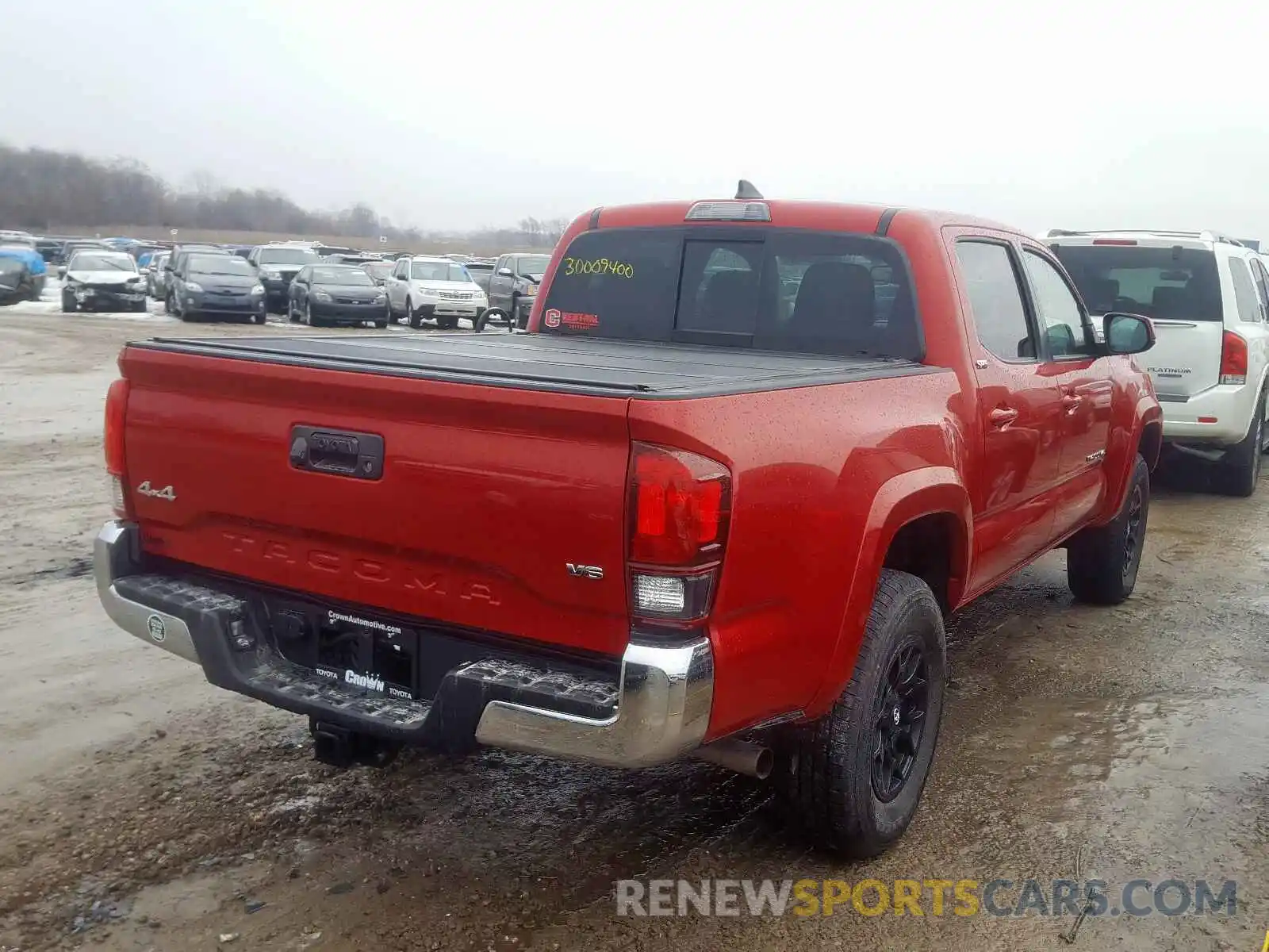 4 Photograph of a damaged car 3TMCZ5AN2KM217317 TOYOTA TACOMA 2019