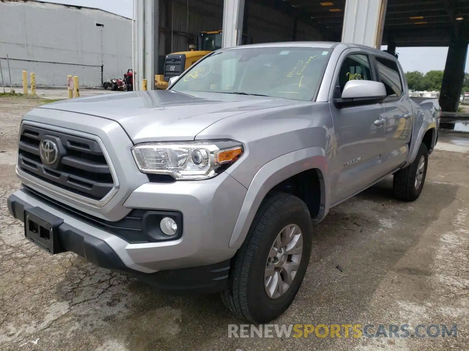 2 Photograph of a damaged car 3TMCZ5AN2KM219181 TOYOTA TACOMA 2019