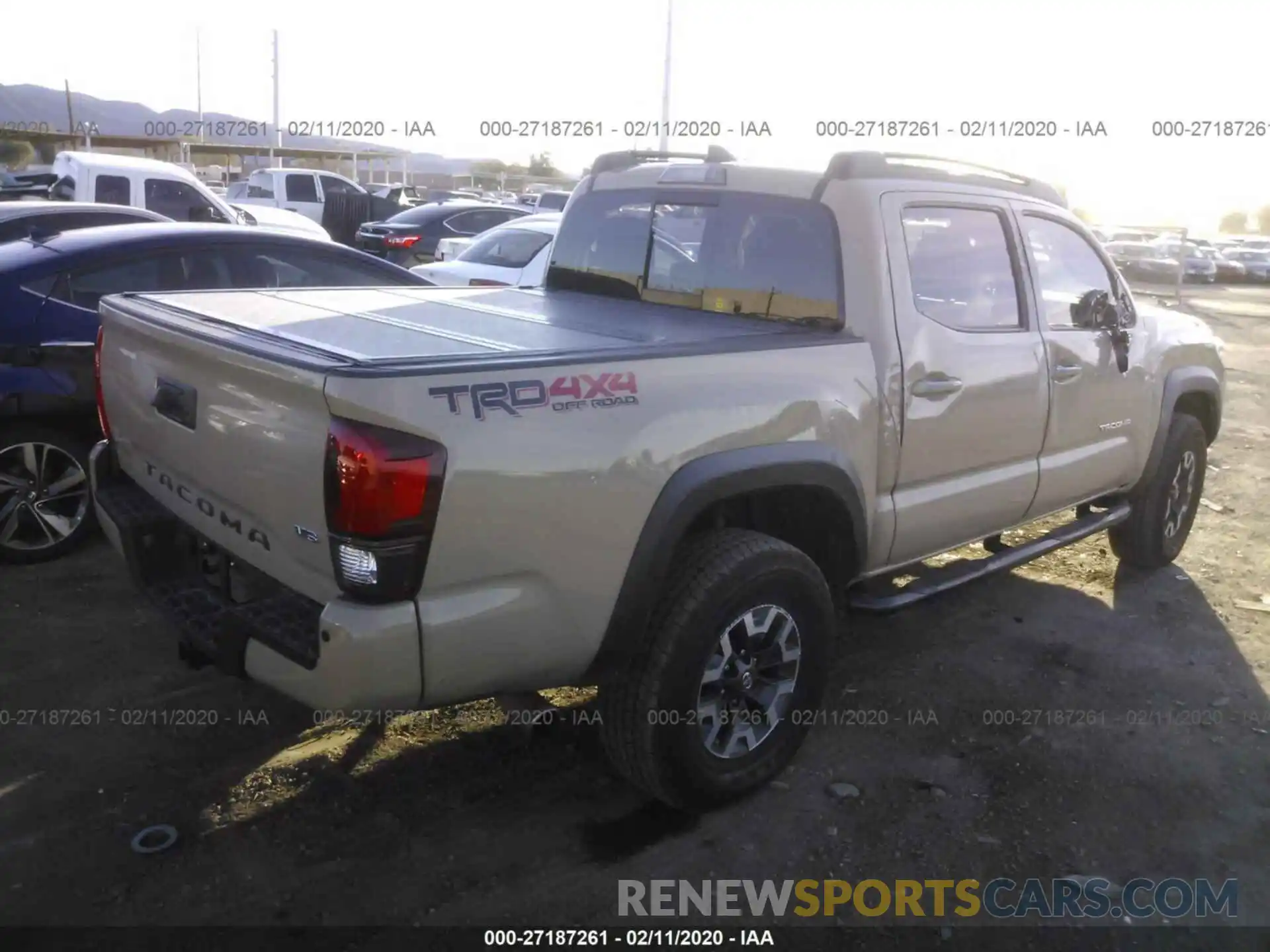 4 Photograph of a damaged car 3TMCZ5AN2KM219679 TOYOTA TACOMA 2019