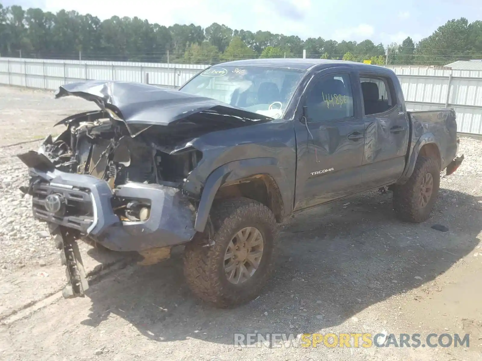 2 Photograph of a damaged car 3TMCZ5AN2KM220251 TOYOTA TACOMA 2019