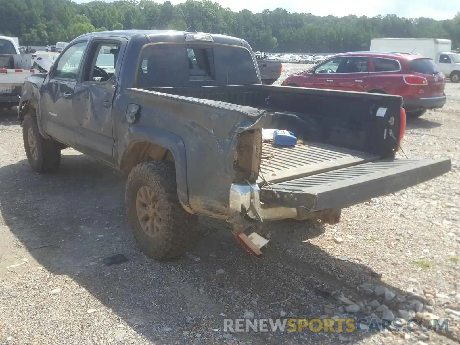 3 Photograph of a damaged car 3TMCZ5AN2KM220251 TOYOTA TACOMA 2019