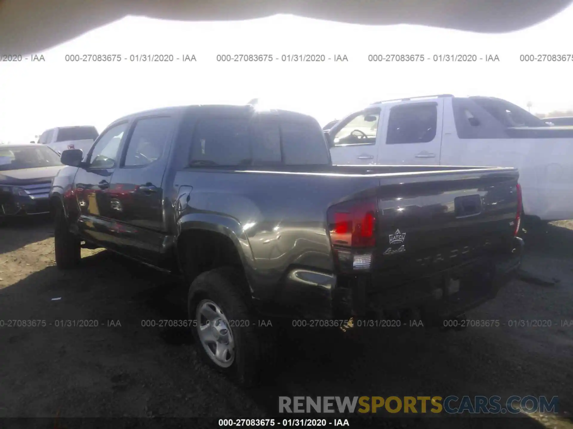 3 Photograph of a damaged car 3TMCZ5AN2KM220573 TOYOTA TACOMA 2019