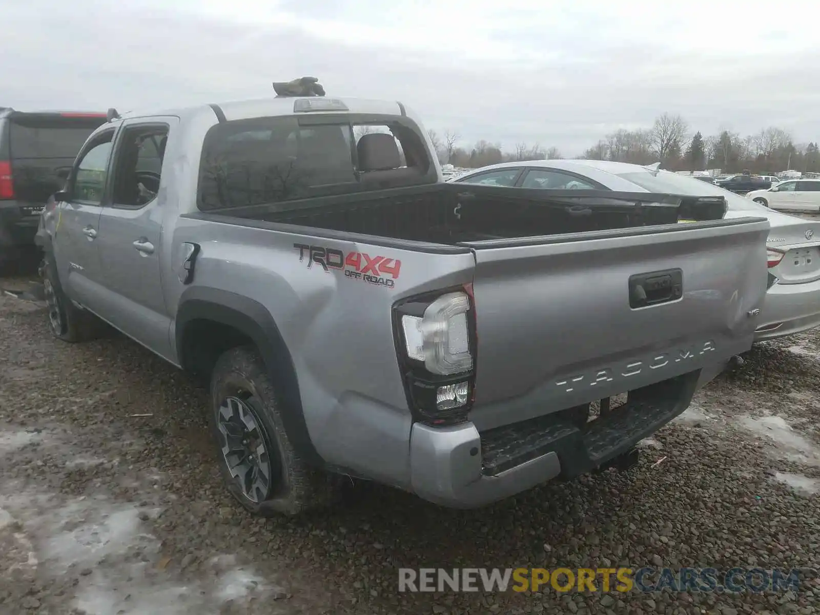 3 Photograph of a damaged car 3TMCZ5AN2KM220881 TOYOTA TACOMA 2019