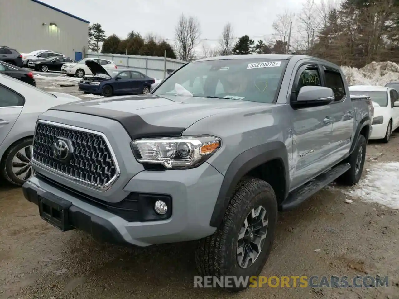 2 Photograph of a damaged car 3TMCZ5AN2KM220928 TOYOTA TACOMA 2019