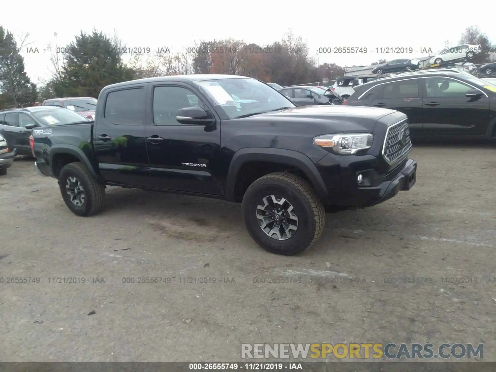 1 Photograph of a damaged car 3TMCZ5AN2KM221898 TOYOTA TACOMA 2019