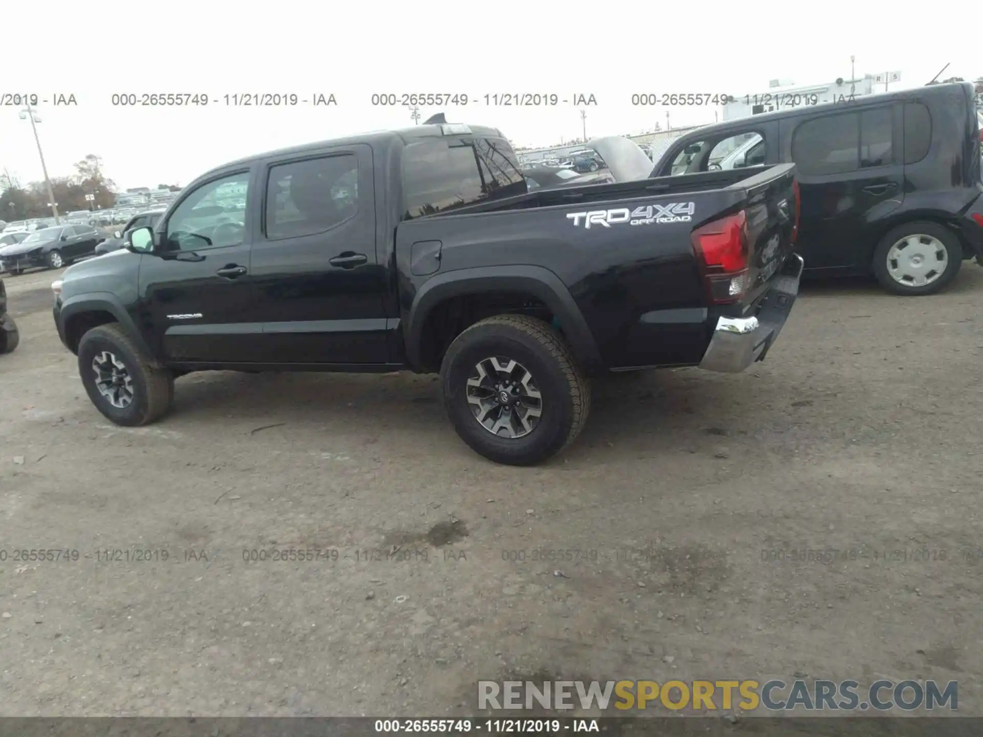 3 Photograph of a damaged car 3TMCZ5AN2KM221898 TOYOTA TACOMA 2019