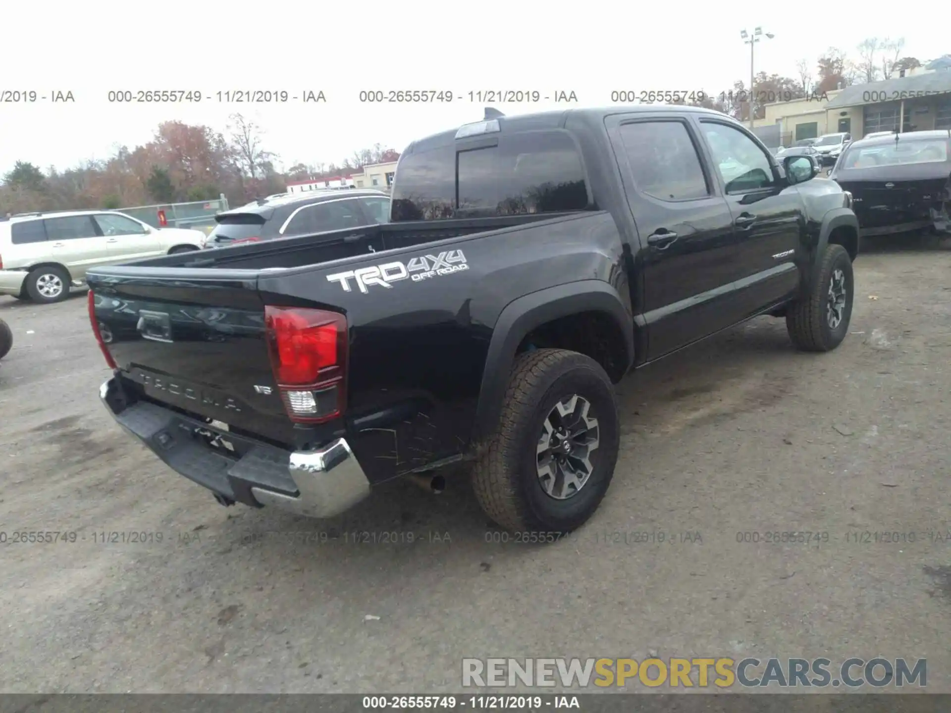 4 Photograph of a damaged car 3TMCZ5AN2KM221898 TOYOTA TACOMA 2019