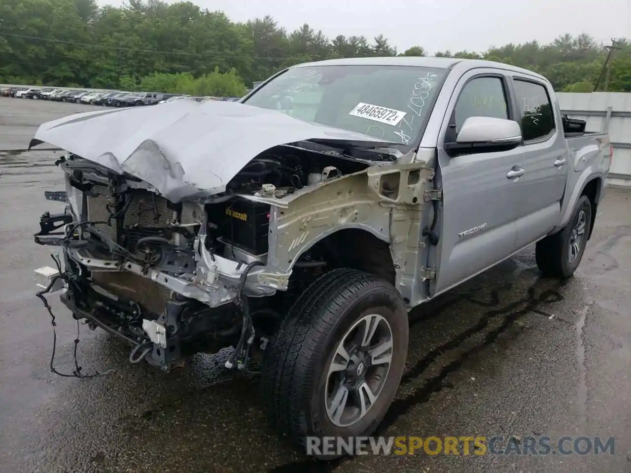 2 Фотография поврежденного автомобиля 3TMCZ5AN2KM224896 TOYOTA TACOMA 2019