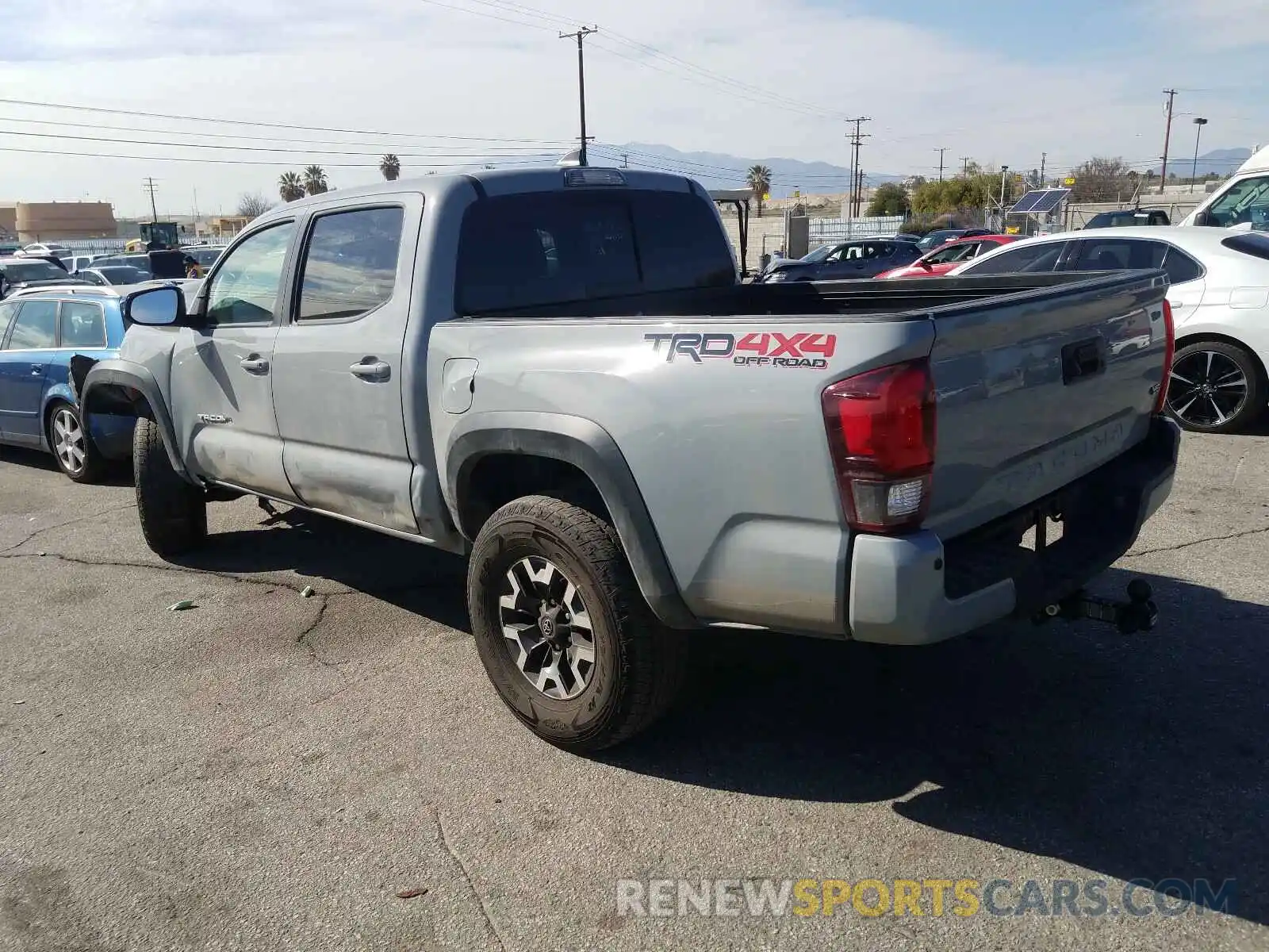 3 Photograph of a damaged car 3TMCZ5AN2KM227801 TOYOTA TACOMA 2019