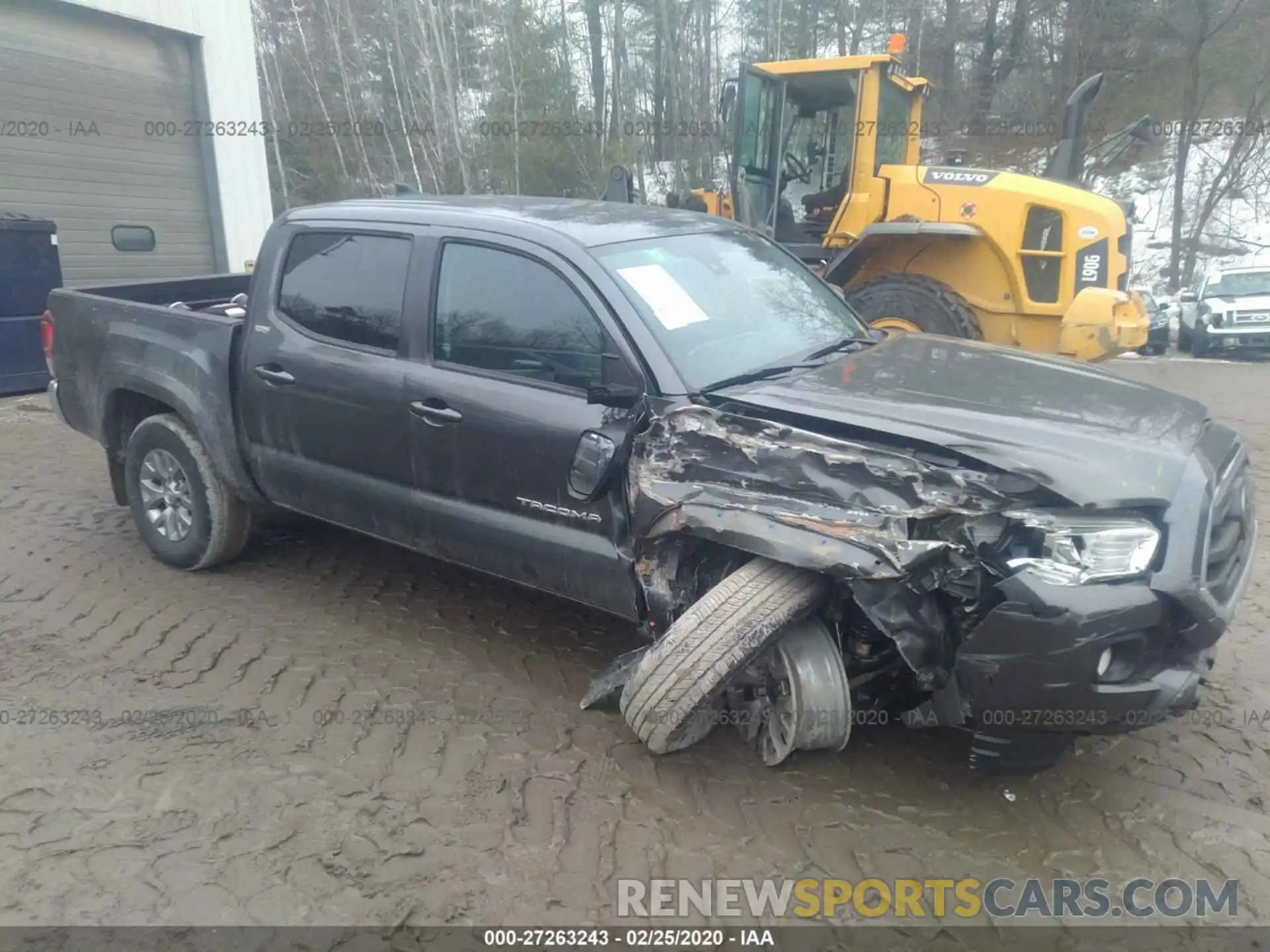 1 Photograph of a damaged car 3TMCZ5AN2KM227846 TOYOTA TACOMA 2019