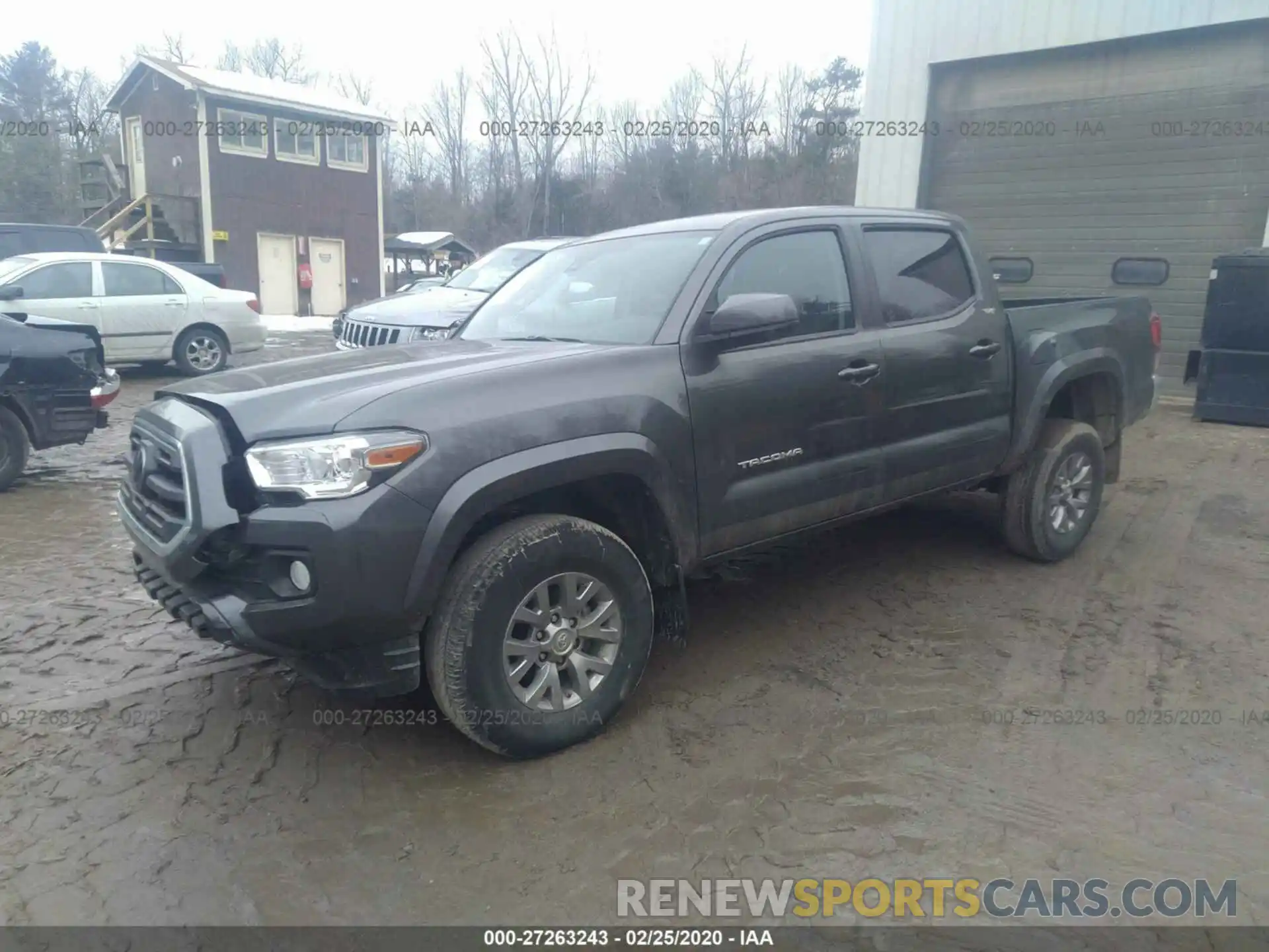 2 Photograph of a damaged car 3TMCZ5AN2KM227846 TOYOTA TACOMA 2019