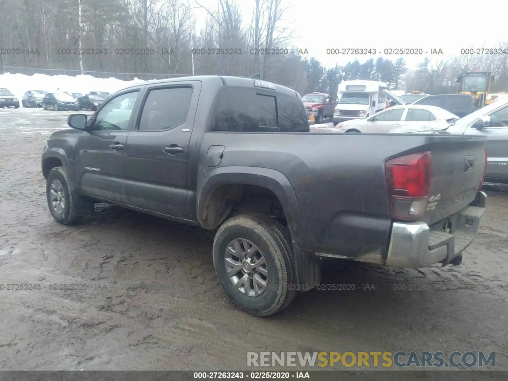 3 Photograph of a damaged car 3TMCZ5AN2KM227846 TOYOTA TACOMA 2019