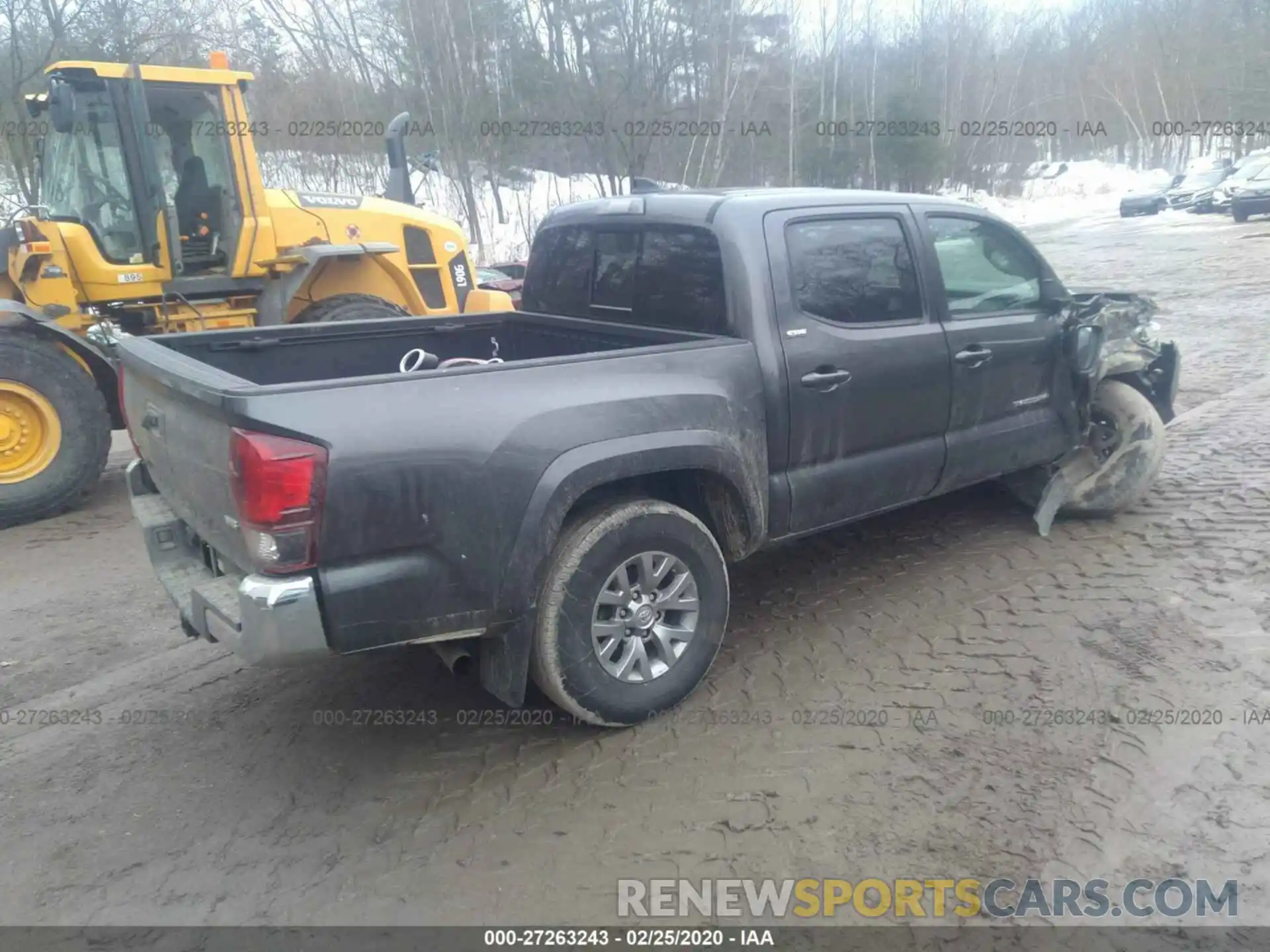 4 Photograph of a damaged car 3TMCZ5AN2KM227846 TOYOTA TACOMA 2019