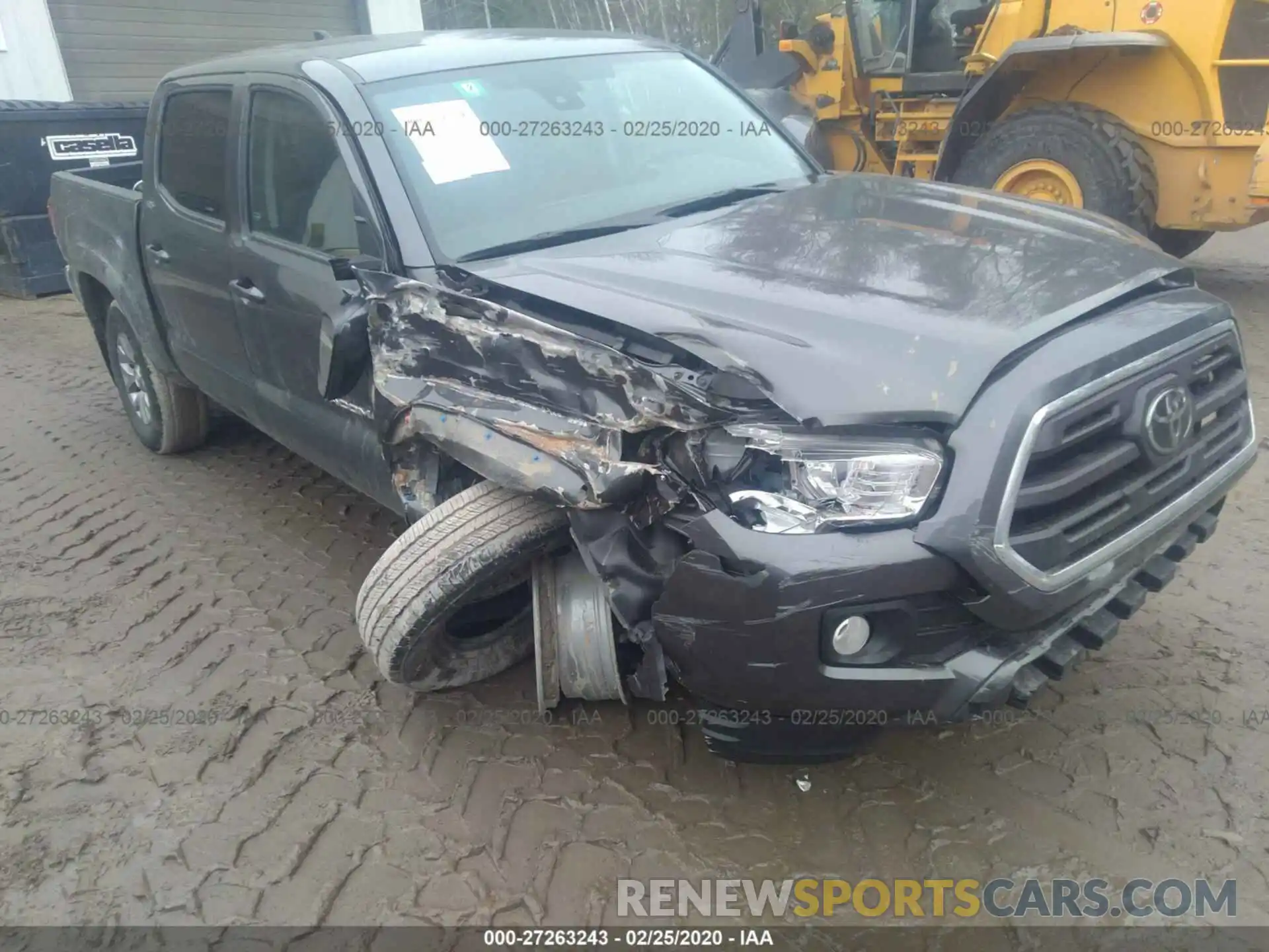 6 Photograph of a damaged car 3TMCZ5AN2KM227846 TOYOTA TACOMA 2019