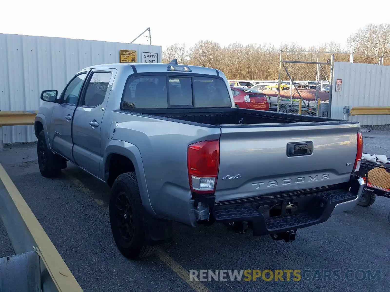 3 Photograph of a damaged car 3TMCZ5AN2KM227927 TOYOTA TACOMA 2019