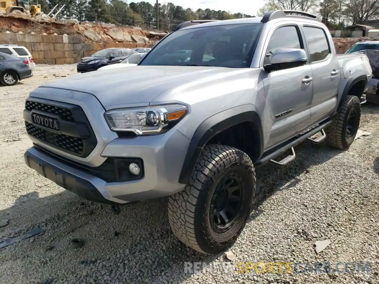 2 Photograph of a damaged car 3TMCZ5AN2KM230603 TOYOTA TACOMA 2019