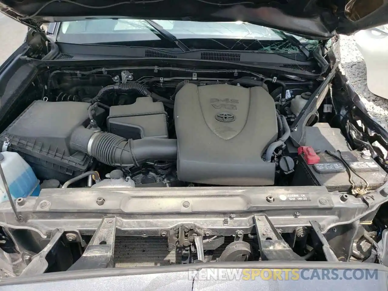 7 Photograph of a damaged car 3TMCZ5AN2KM232626 TOYOTA TACOMA 2019