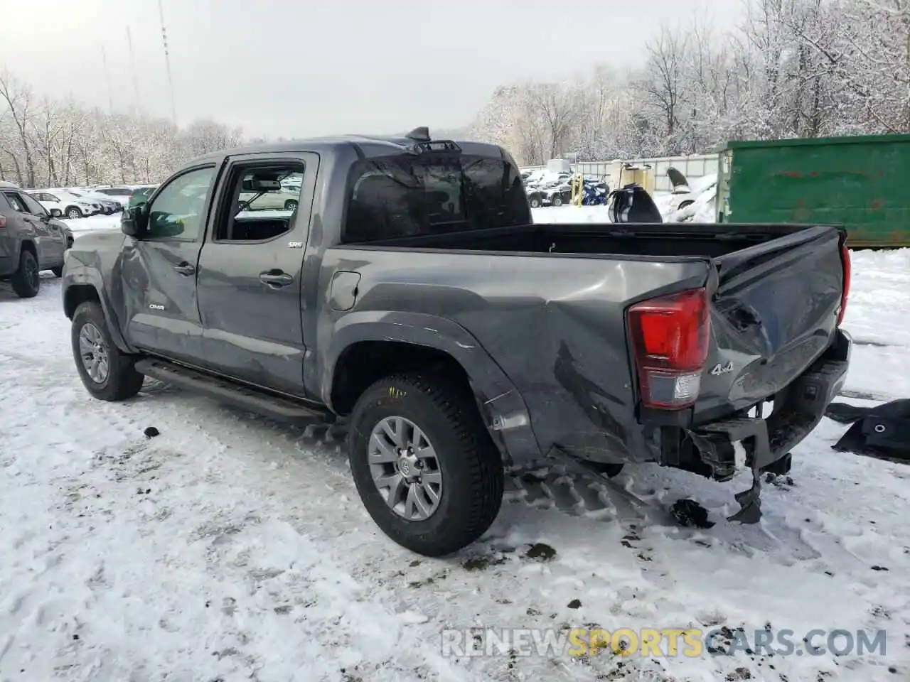 3 Photograph of a damaged car 3TMCZ5AN2KM232965 TOYOTA TACOMA 2019