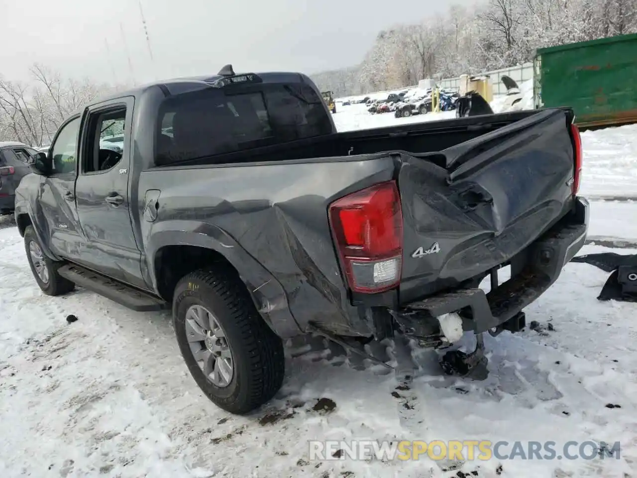 9 Photograph of a damaged car 3TMCZ5AN2KM232965 TOYOTA TACOMA 2019