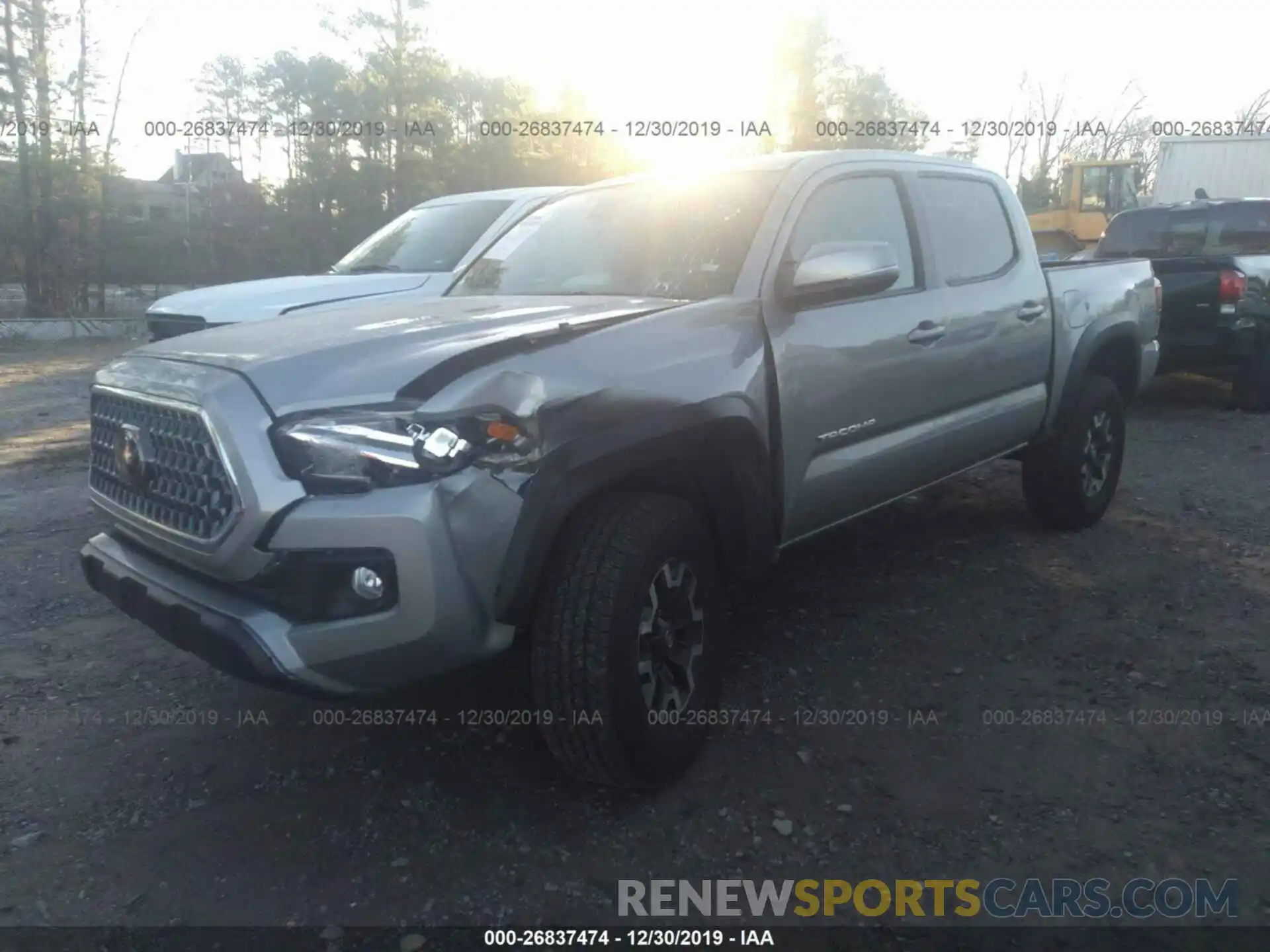 2 Photograph of a damaged car 3TMCZ5AN2KM235073 TOYOTA TACOMA 2019