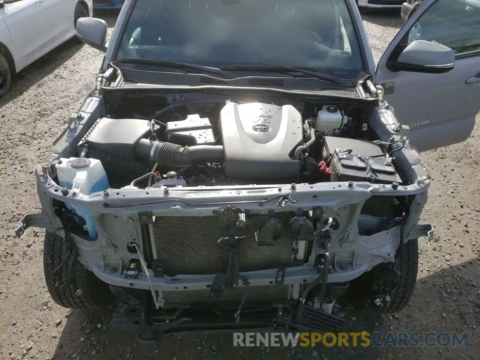 7 Photograph of a damaged car 3TMCZ5AN2KM237213 TOYOTA TACOMA 2019