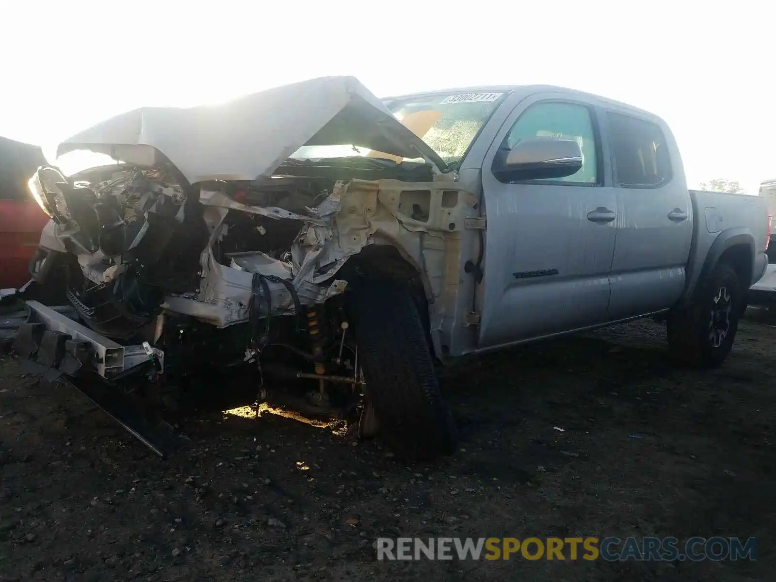 2 Photograph of a damaged car 3TMCZ5AN2KM237762 TOYOTA TACOMA 2019