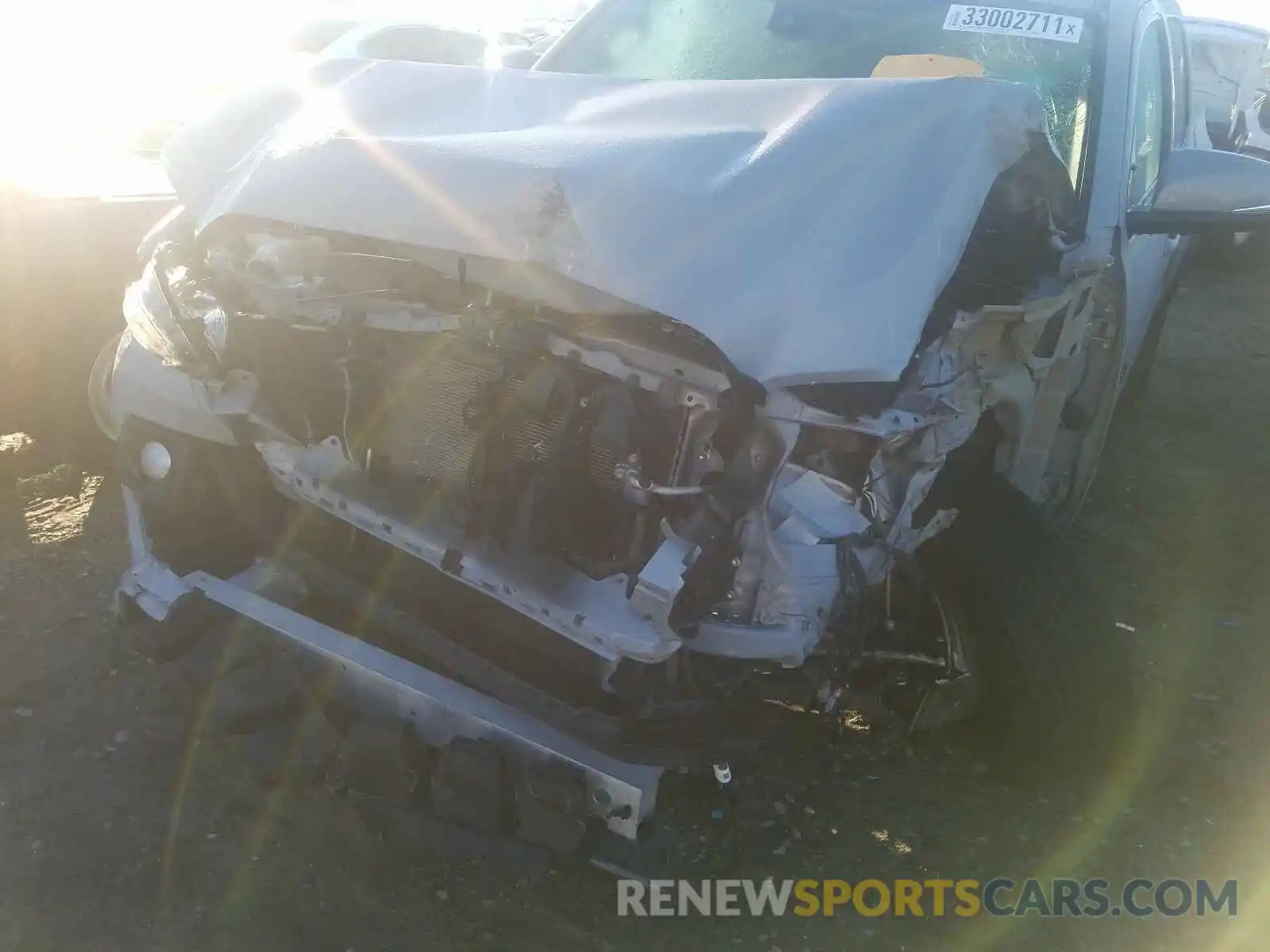 9 Photograph of a damaged car 3TMCZ5AN2KM237762 TOYOTA TACOMA 2019