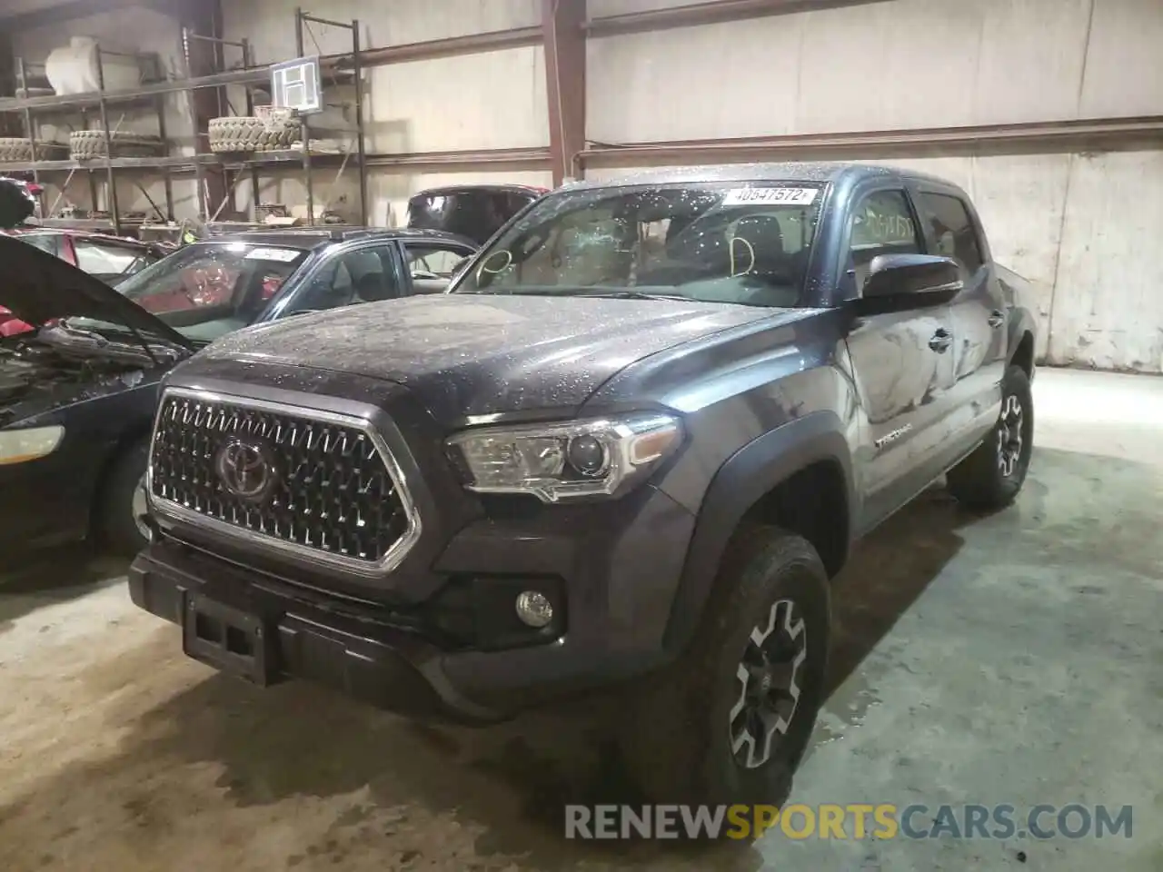 2 Photograph of a damaged car 3TMCZ5AN2KM238653 TOYOTA TACOMA 2019