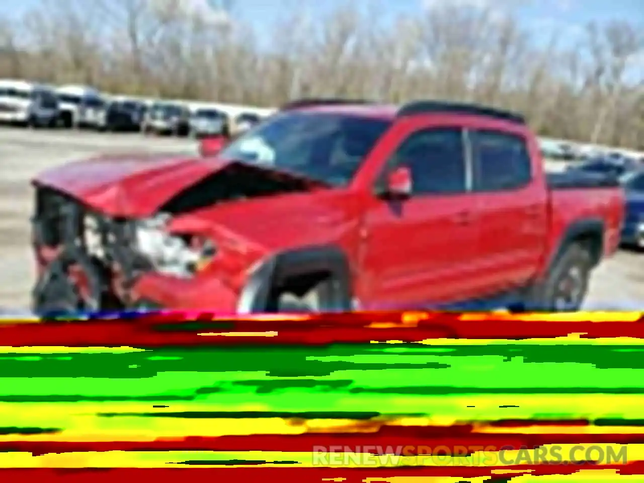 2 Photograph of a damaged car 3TMCZ5AN2KM244548 TOYOTA TACOMA 2019