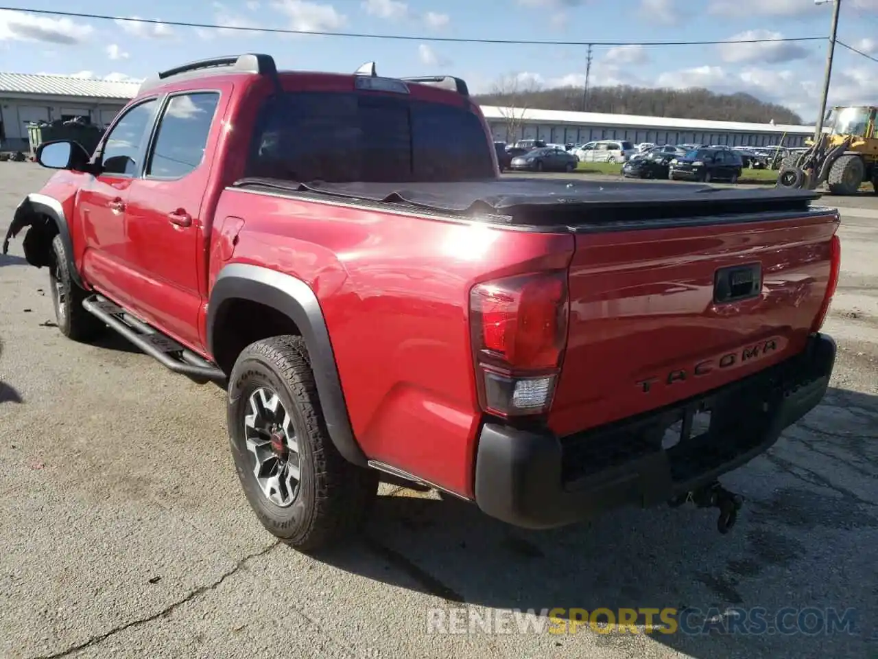 3 Photograph of a damaged car 3TMCZ5AN2KM244548 TOYOTA TACOMA 2019