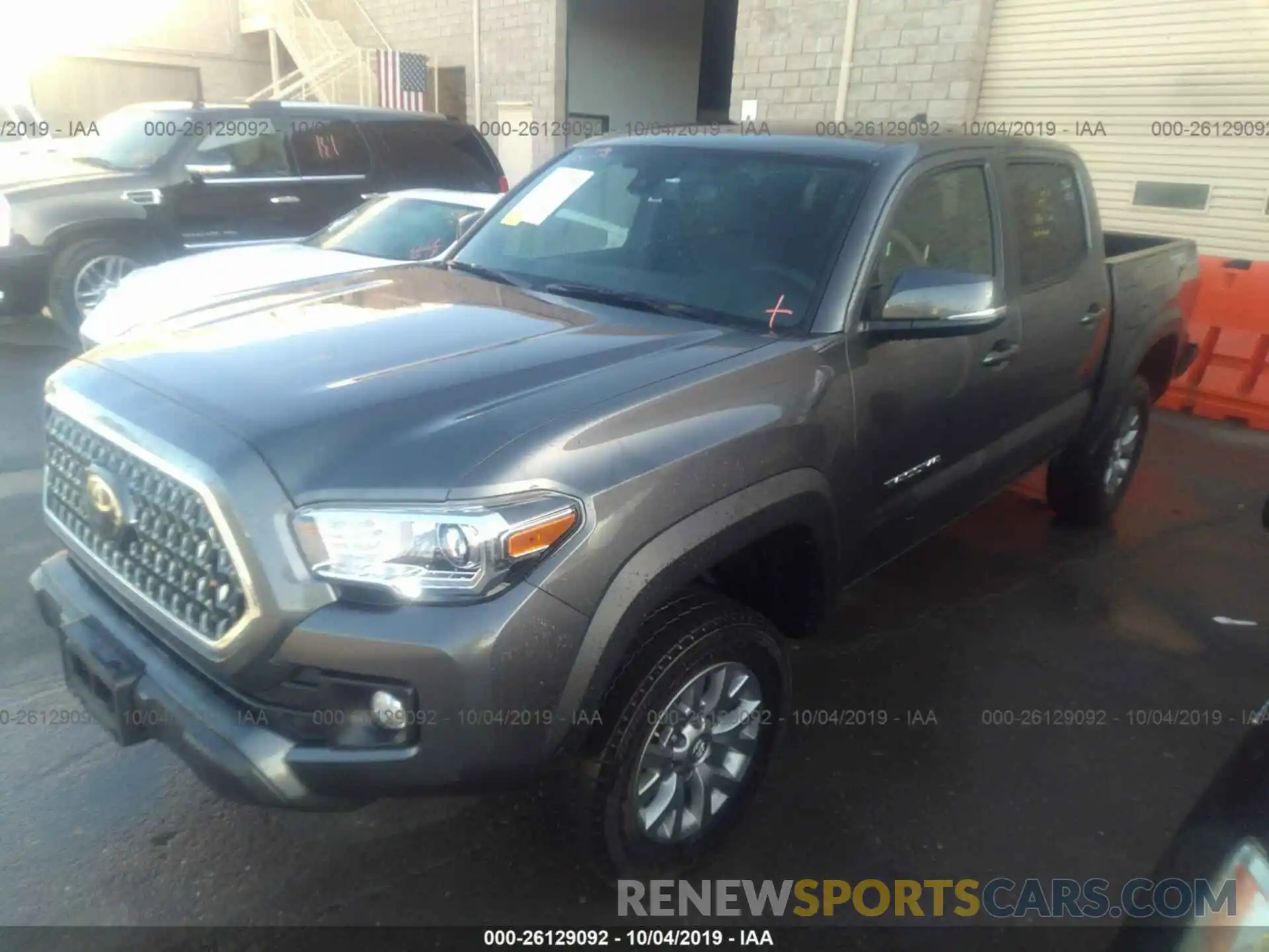 2 Photograph of a damaged car 3TMCZ5AN2KM247840 TOYOTA TACOMA 2019