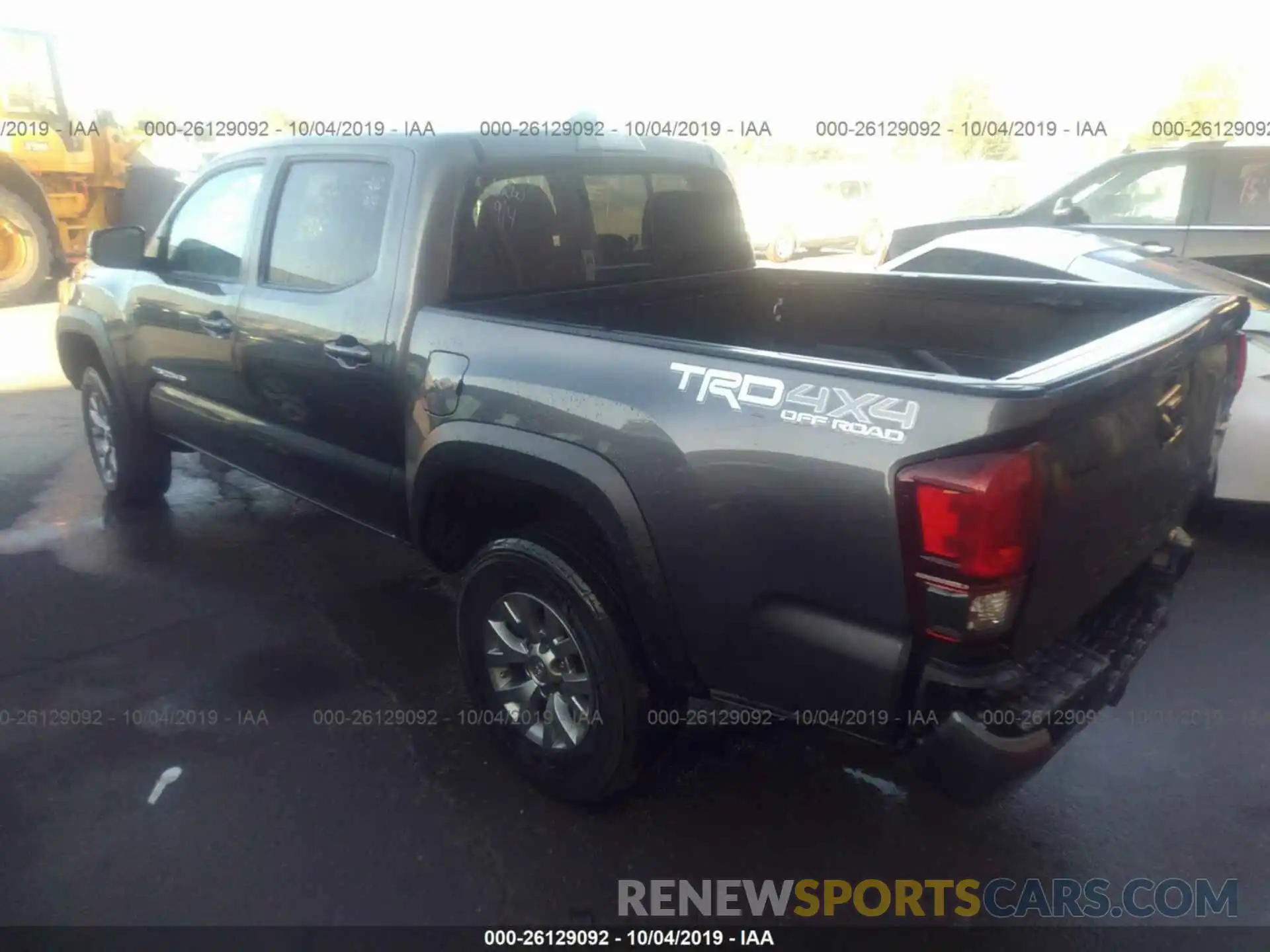 3 Photograph of a damaged car 3TMCZ5AN2KM247840 TOYOTA TACOMA 2019