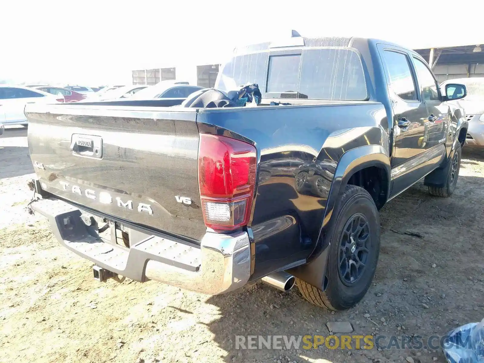 4 Photograph of a damaged car 3TMCZ5AN2KM249118 TOYOTA TACOMA 2019