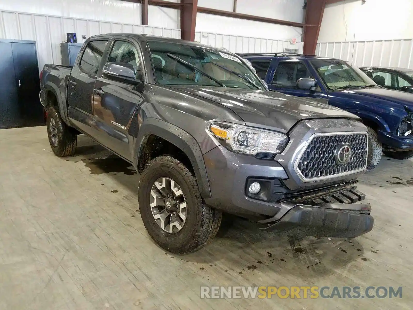 1 Photograph of a damaged car 3TMCZ5AN2KM249345 TOYOTA TACOMA 2019