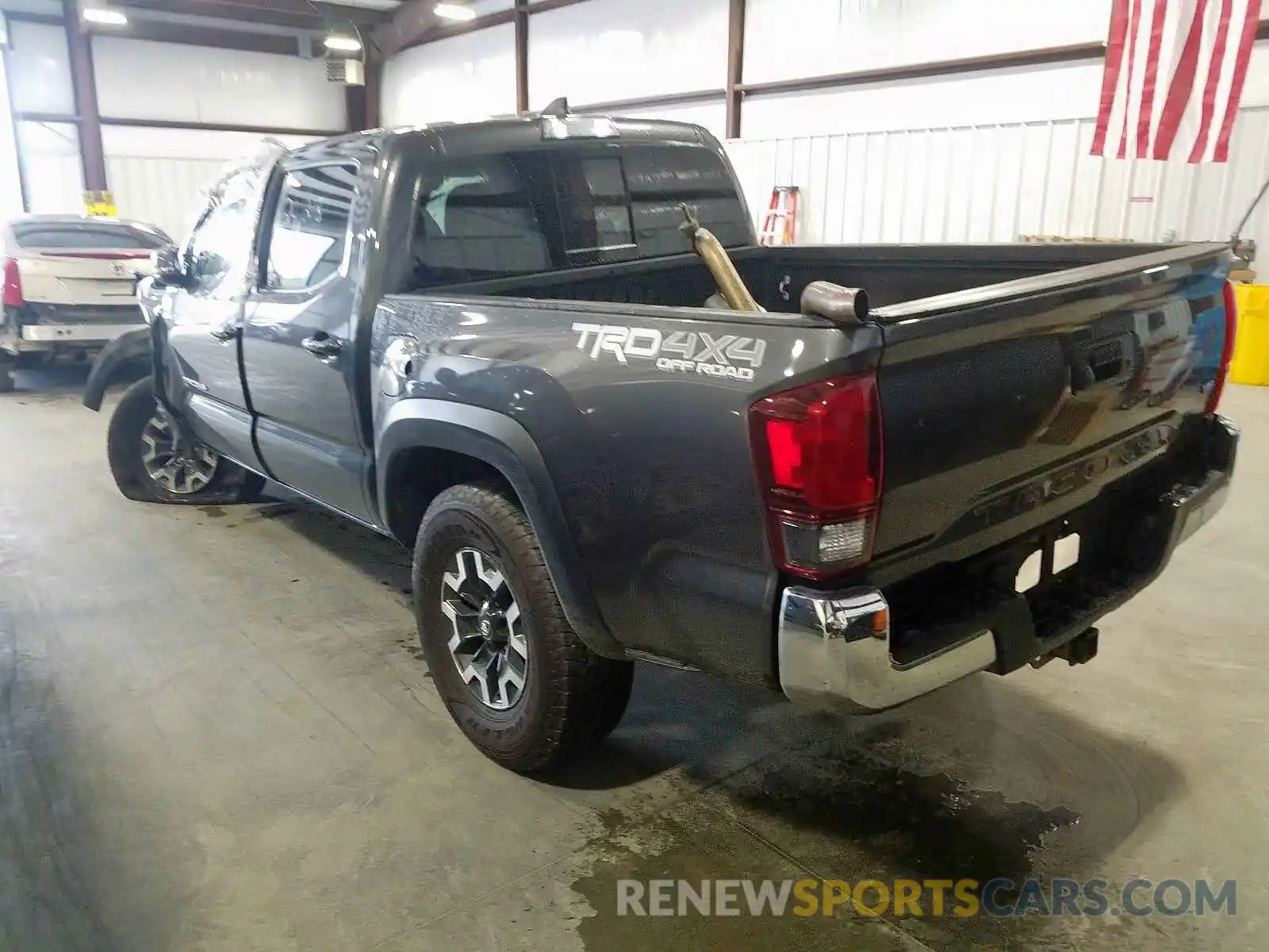 3 Photograph of a damaged car 3TMCZ5AN2KM249345 TOYOTA TACOMA 2019