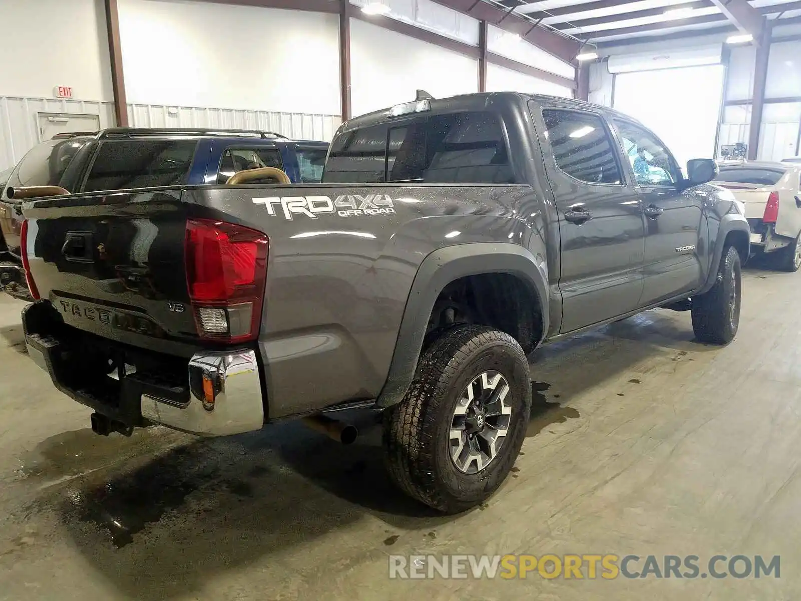 4 Photograph of a damaged car 3TMCZ5AN2KM249345 TOYOTA TACOMA 2019