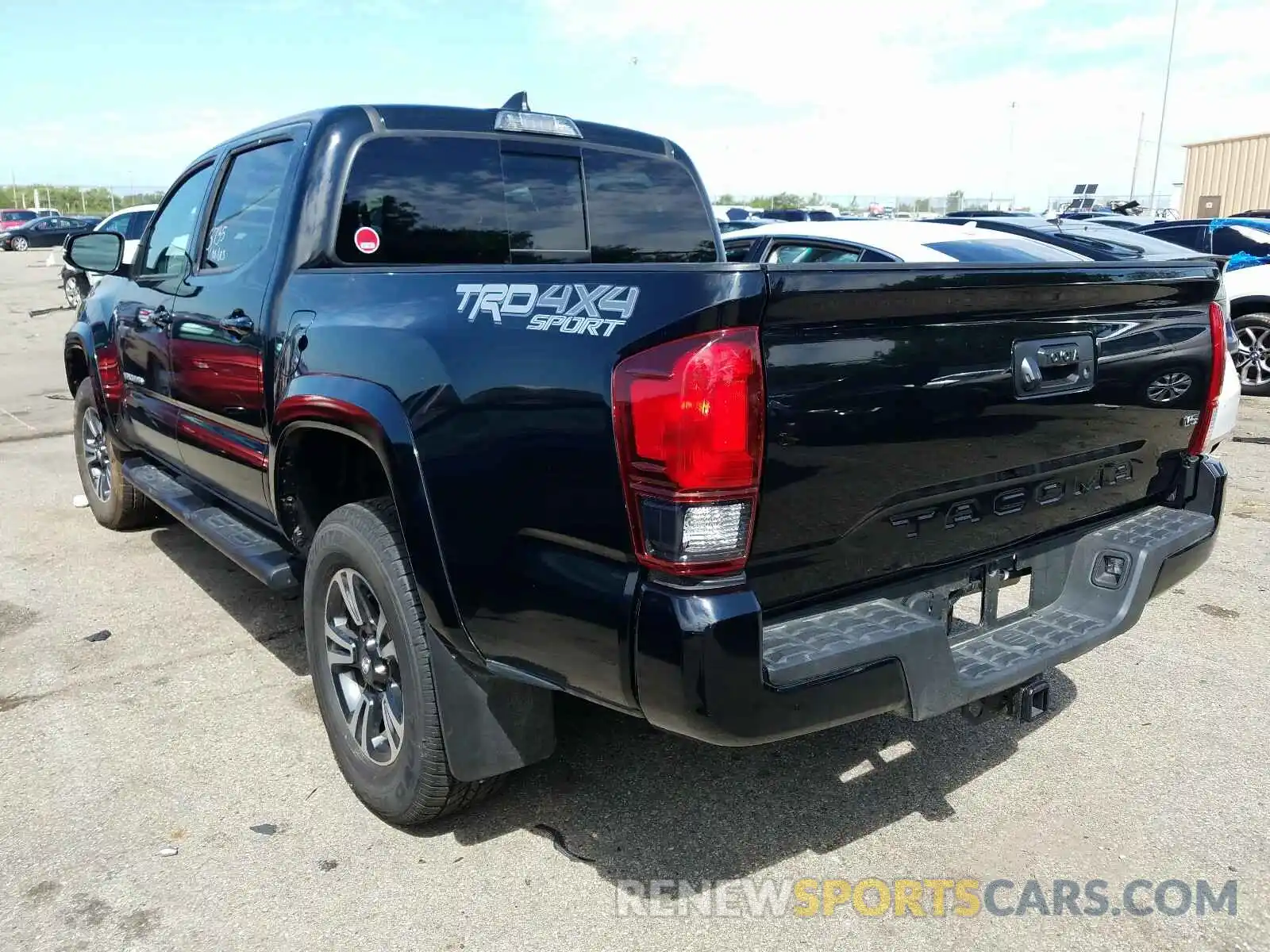 3 Photograph of a damaged car 3TMCZ5AN2KM250132 TOYOTA TACOMA 2019