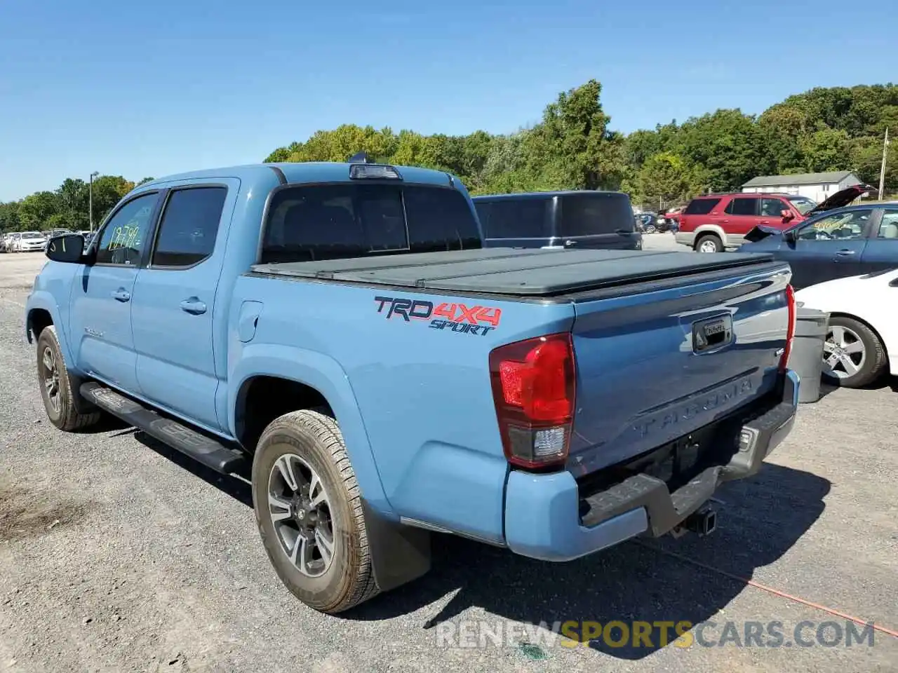 3 Photograph of a damaged car 3TMCZ5AN2KM250138 TOYOTA TACOMA 2019